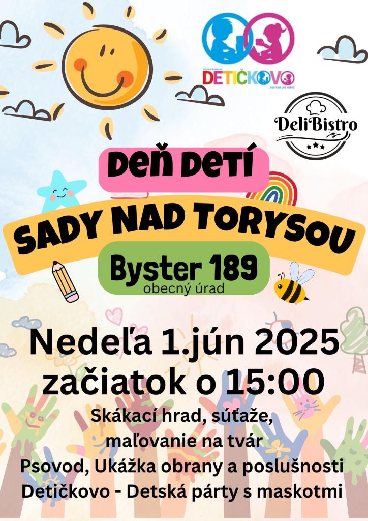 DeliBistro Deň detí 1.6.2025